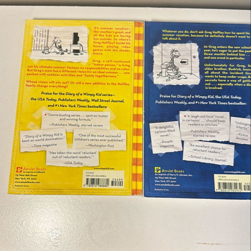 Diary of a Wimpy Kid (3 book bundle)