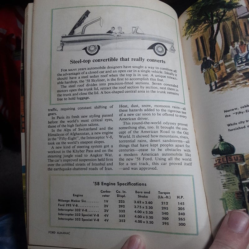 The Ford 1958 Almanac and Gardener's Giide