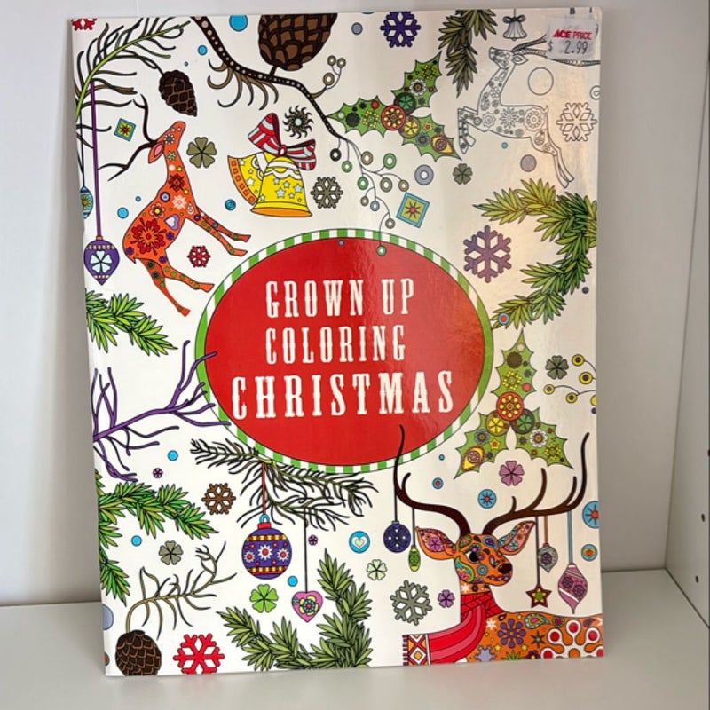 Grown Up Coloring Christmas 