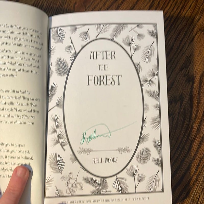 After the Forest Owlcrate exclusive signed edition