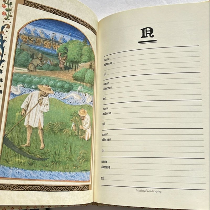 Medieval Gardens Address Book