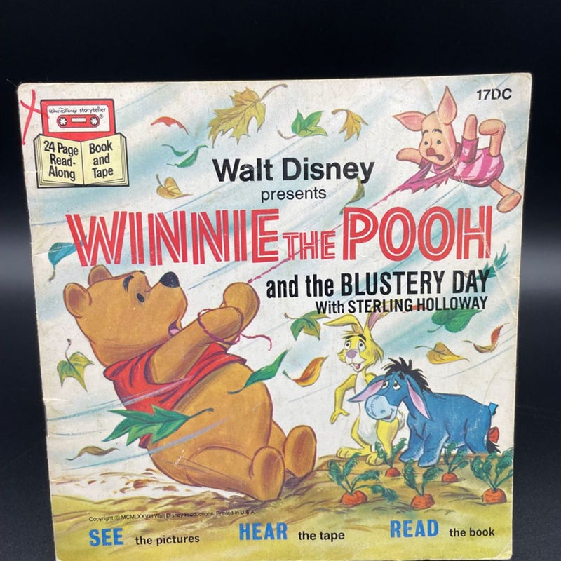 Walt Disney Winnie the Pooh and the blustery day with sterling holloway Book