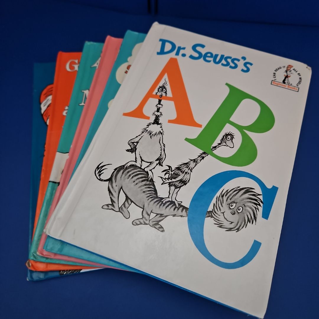 Hop On Pop (I Can Read It All By Myself) By Dr. Seuss – Hardcover, Large Type, Acceptable Condition