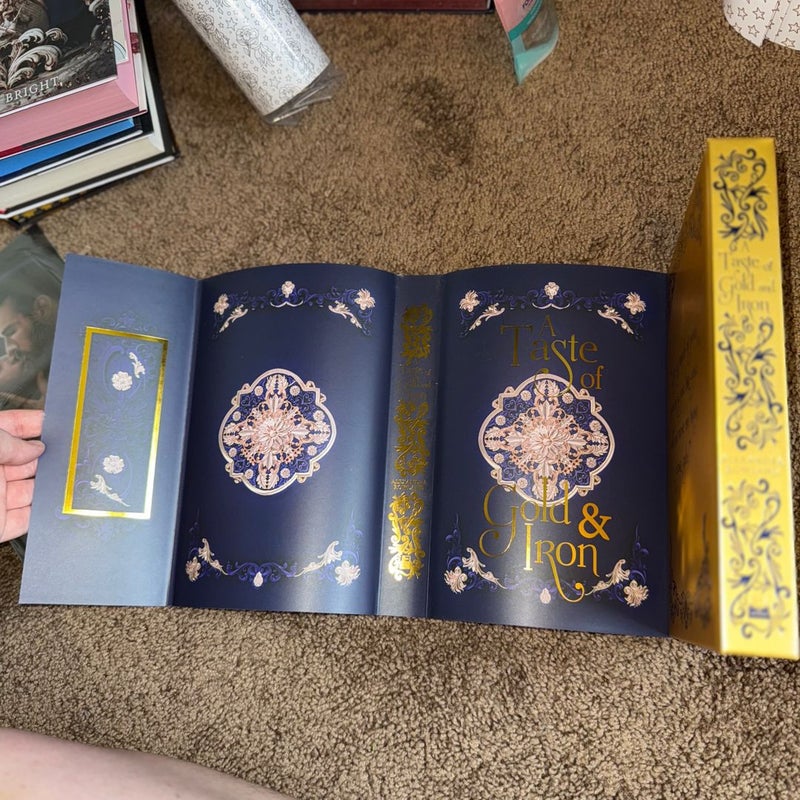 Bookish Box Special Edition A Taste of Gold and Iron