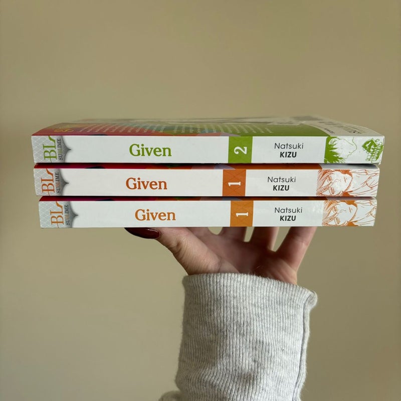 Given Vol. 1 & 2