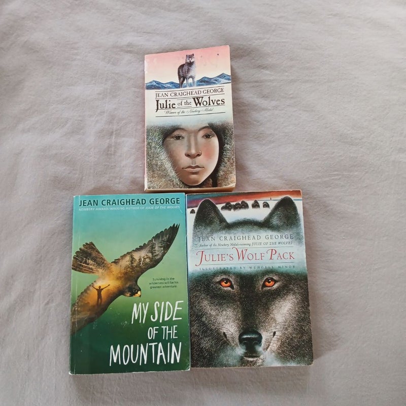 Julie Of The Wolves, Julies Wolf Pack and My Side Of The Mountain Bundle