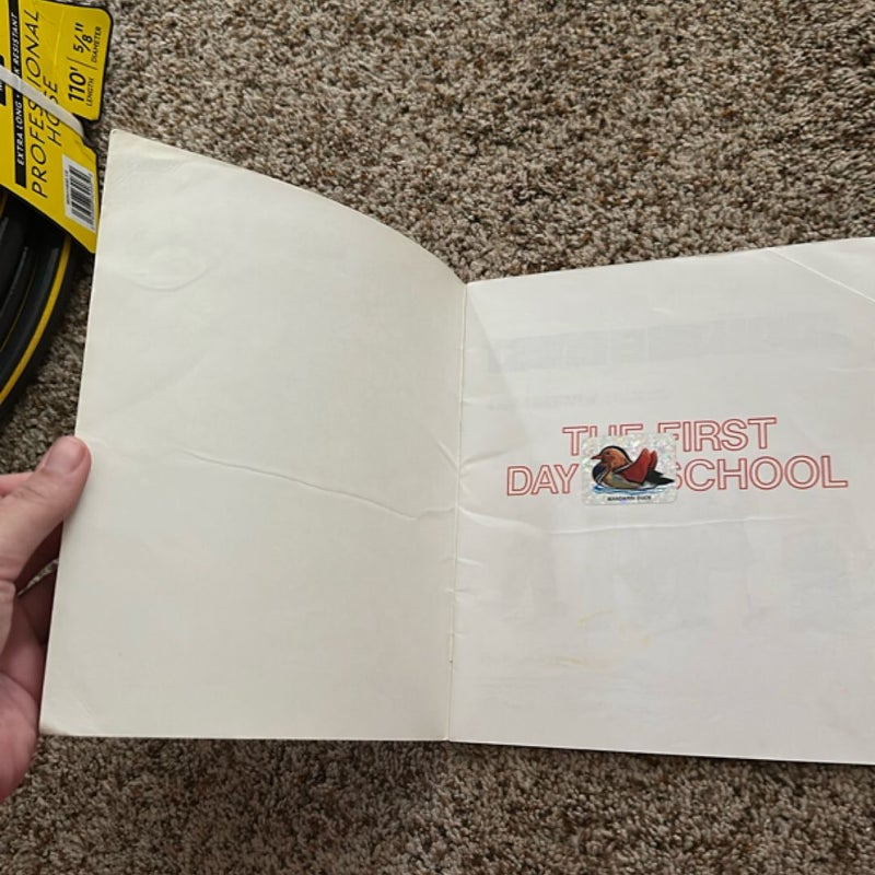 The first day of school 