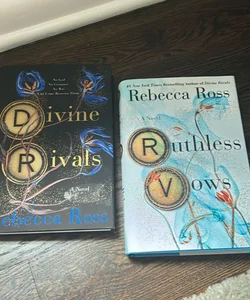 Divine Rivals and Ruthless Vows **SIGNED FIRST PRINTINGS**