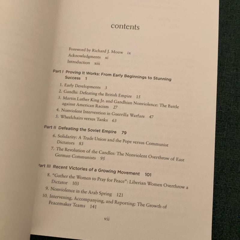 Nonviolence visual data 5