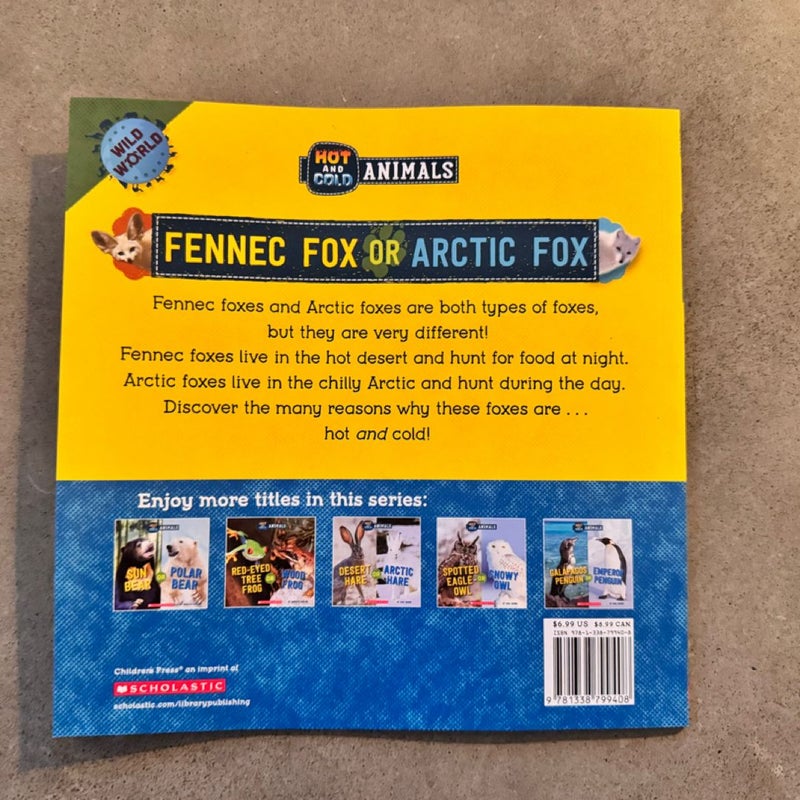 Fennec Fox or Arctic Fox (Wild World: Hot and Cold Animals)