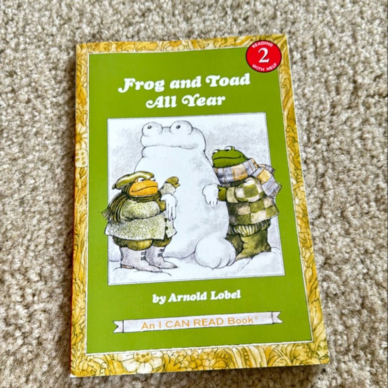 Frog and Toad All Year