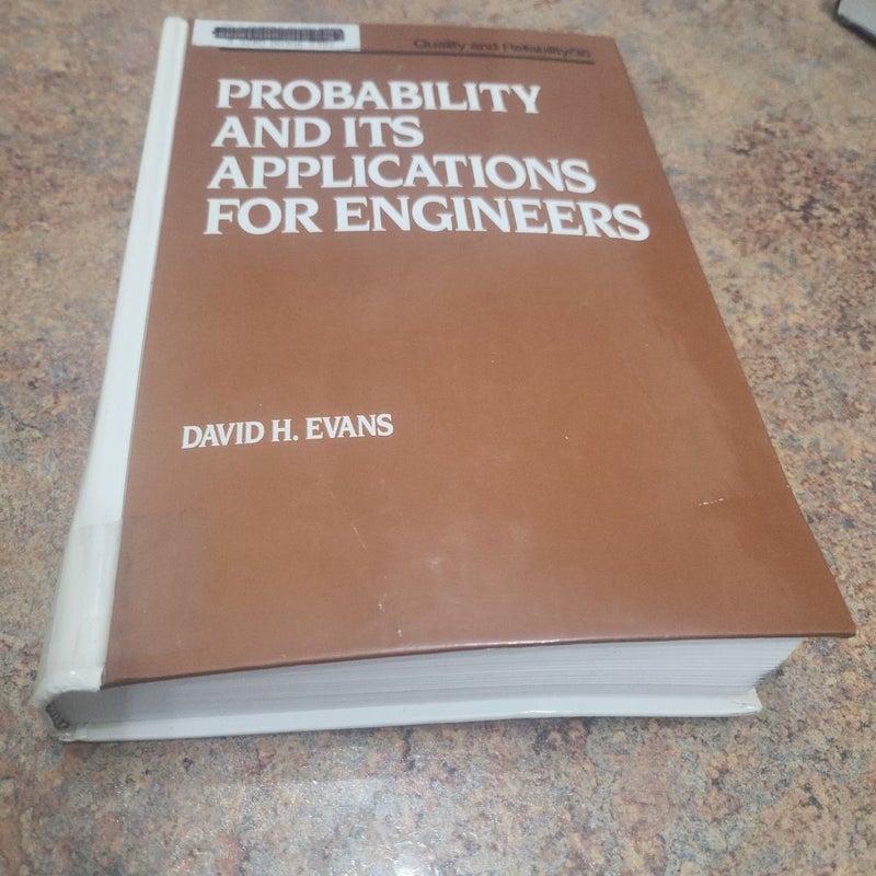 Probability and Its Applications for Engineers