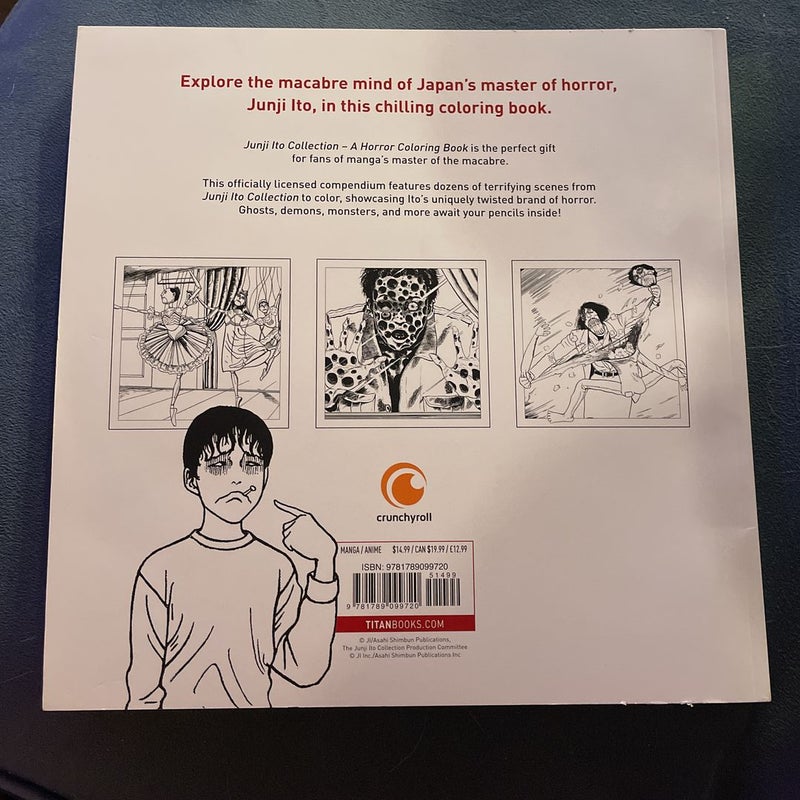 Junji Ito Collection Coloring Book
