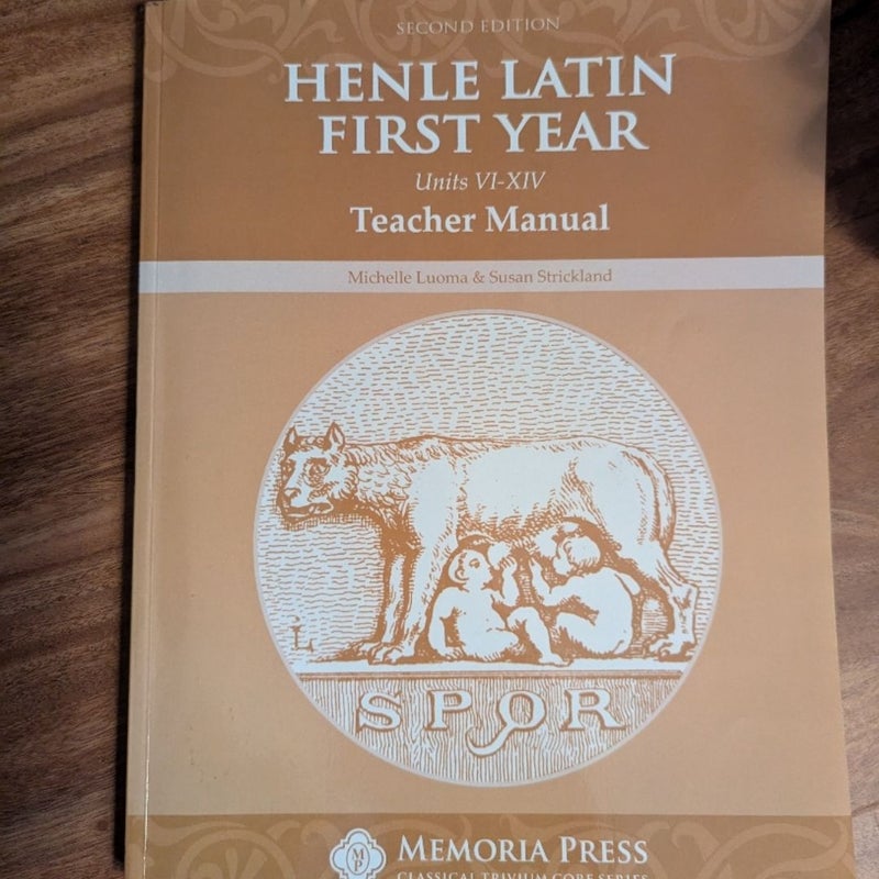 Henle latin first year teachers manual