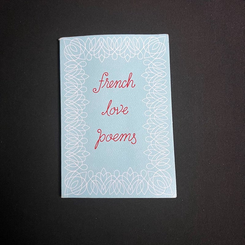 French Love Poems