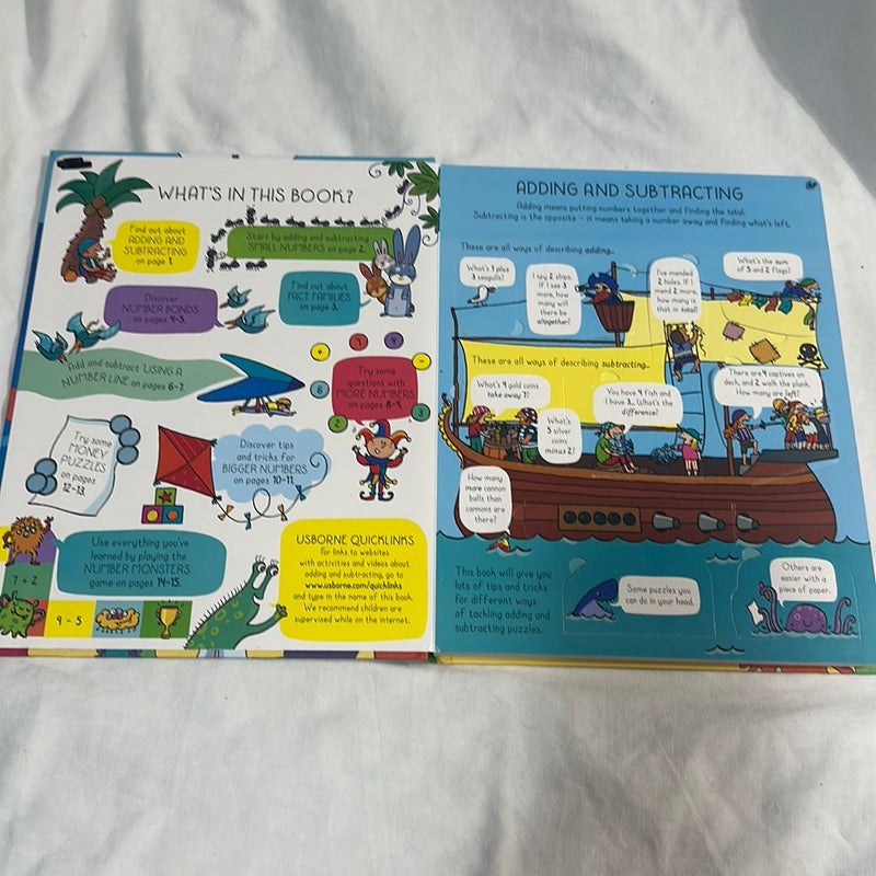 Usborne: Lift-The-Flap Adding and Subtracting