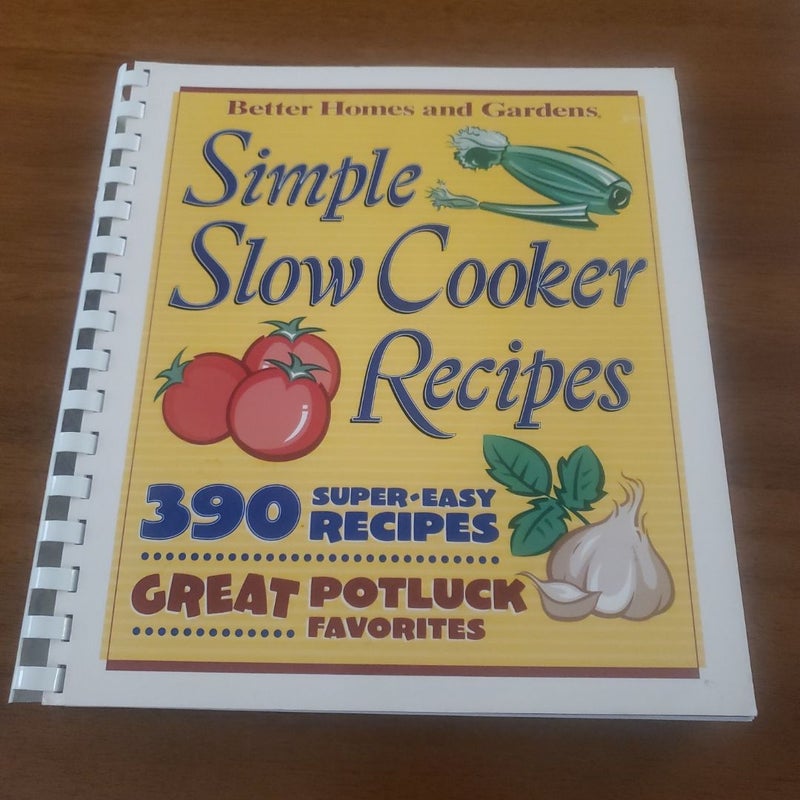 Simple Slow Cooker Recipes