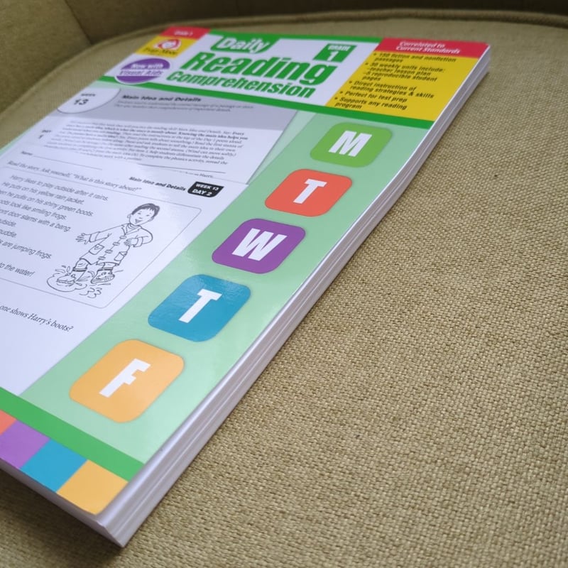 NEW Daily Reading Comprehension, Grade 1 by Evan-Moor Educational ...