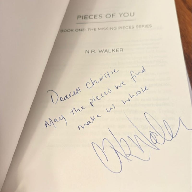 Missing Pieces series bundle (SIGNED w/ Swag)