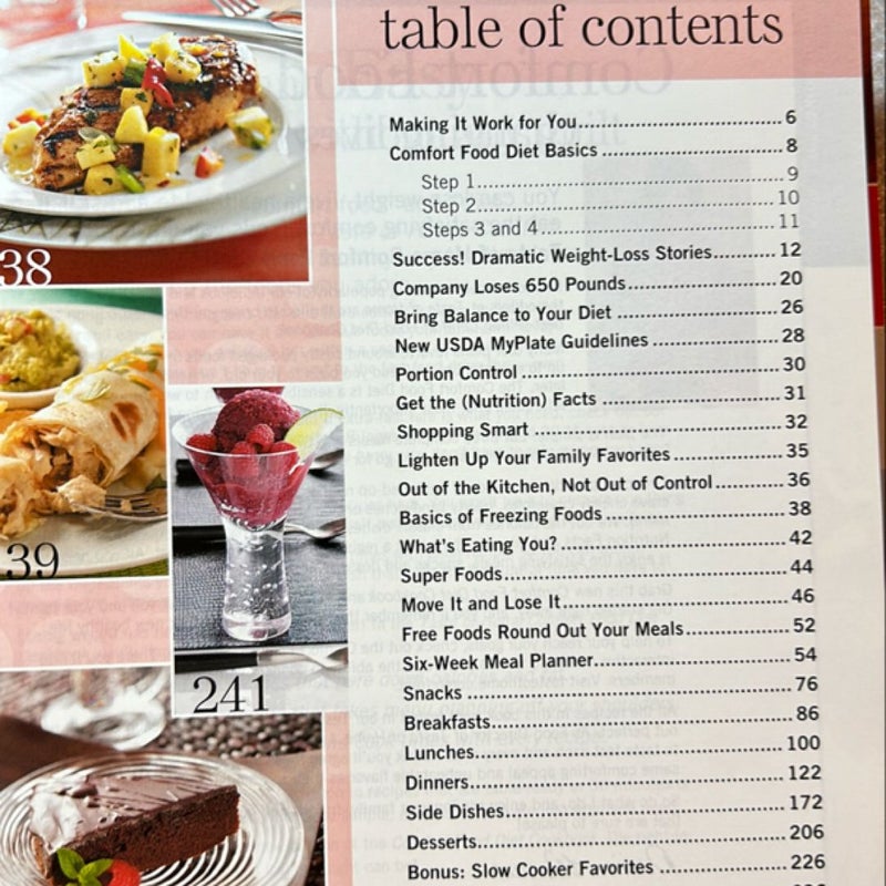 Comfort Food Diet Cookbook 2012