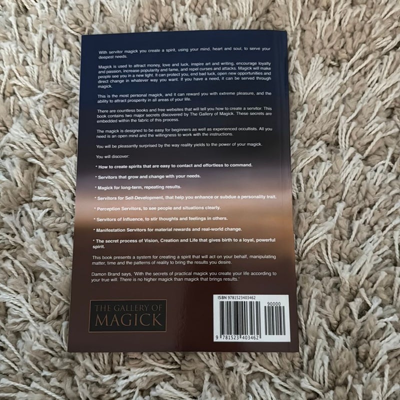 Magickal Servitors by Damon Brand, Paperback | Pangobooks