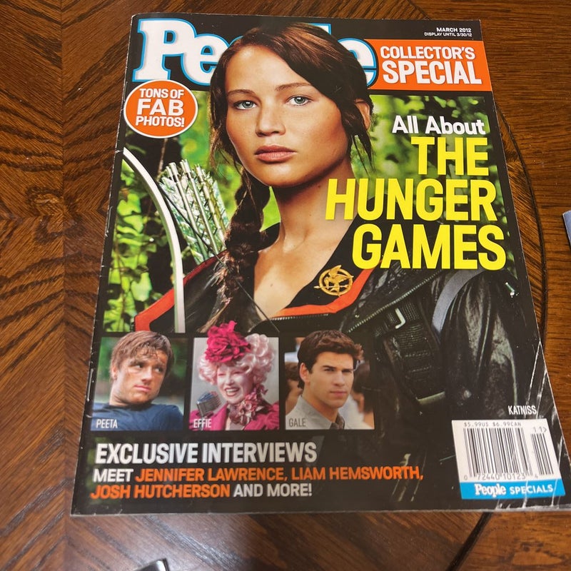 Hunger games magazines