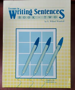 Lessons in Writing Sentences 