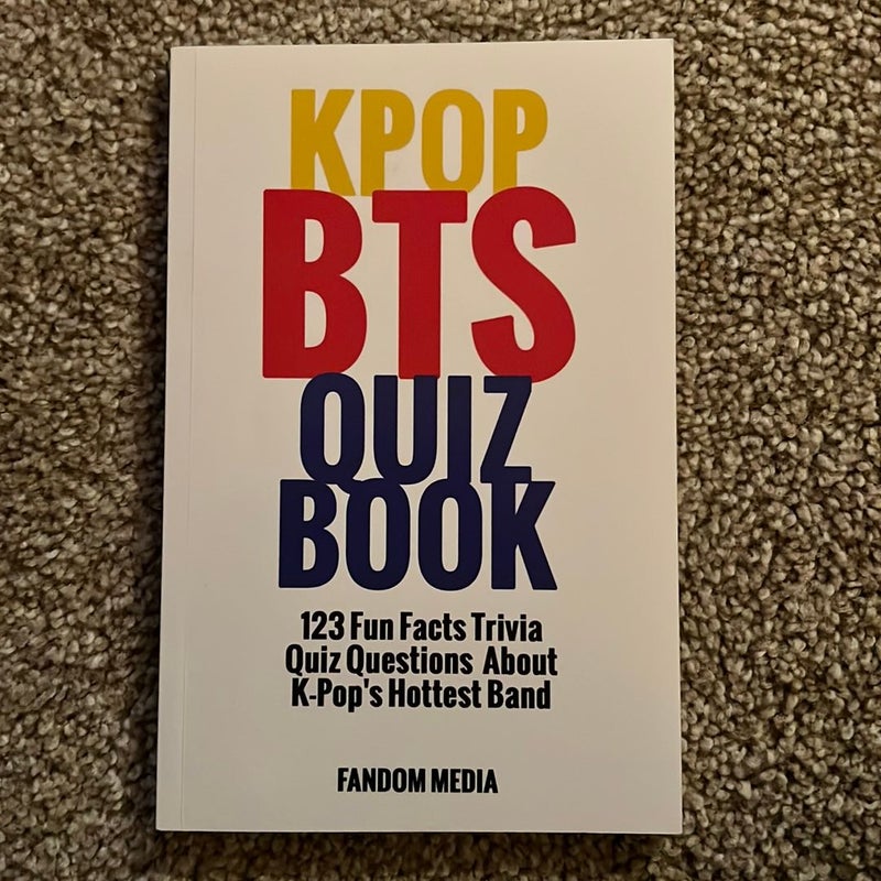 K-POP BTS  Quiz Book