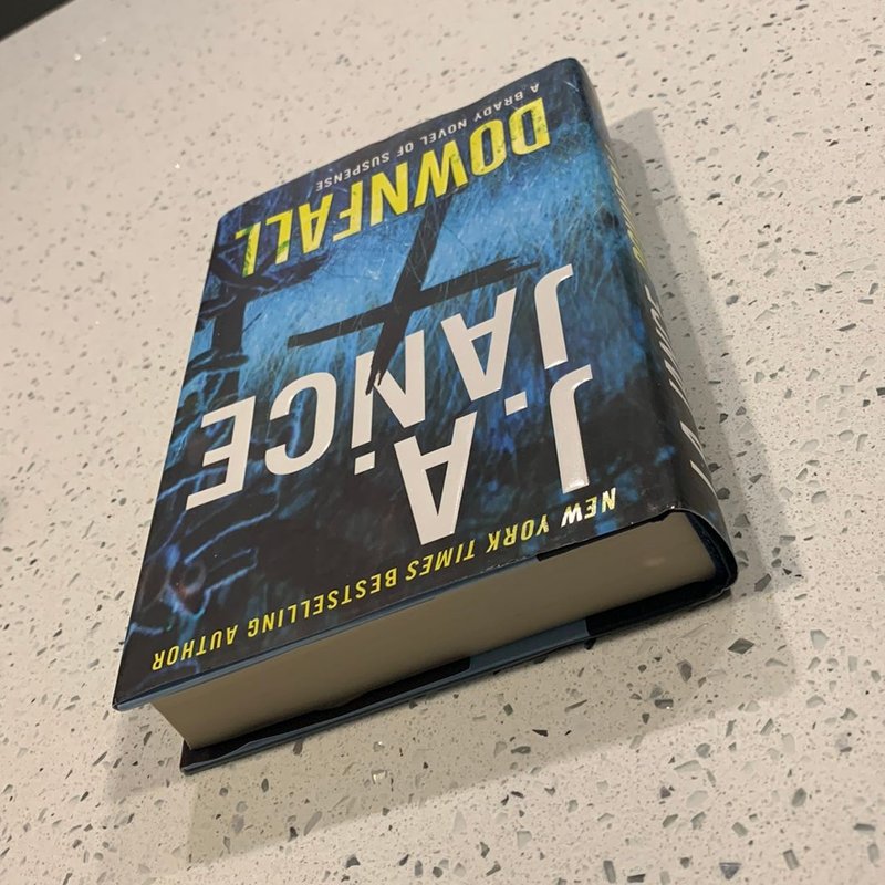 Downfall: A Brady Novel Of Suspense By J.A. Jance - Hardcover (Good Condition)