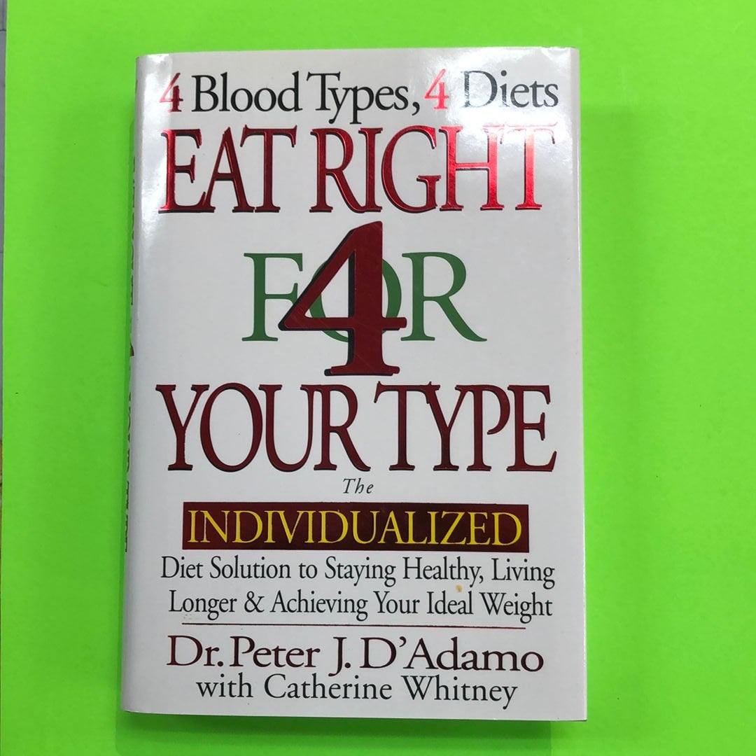 Eat Right 4 Your Type