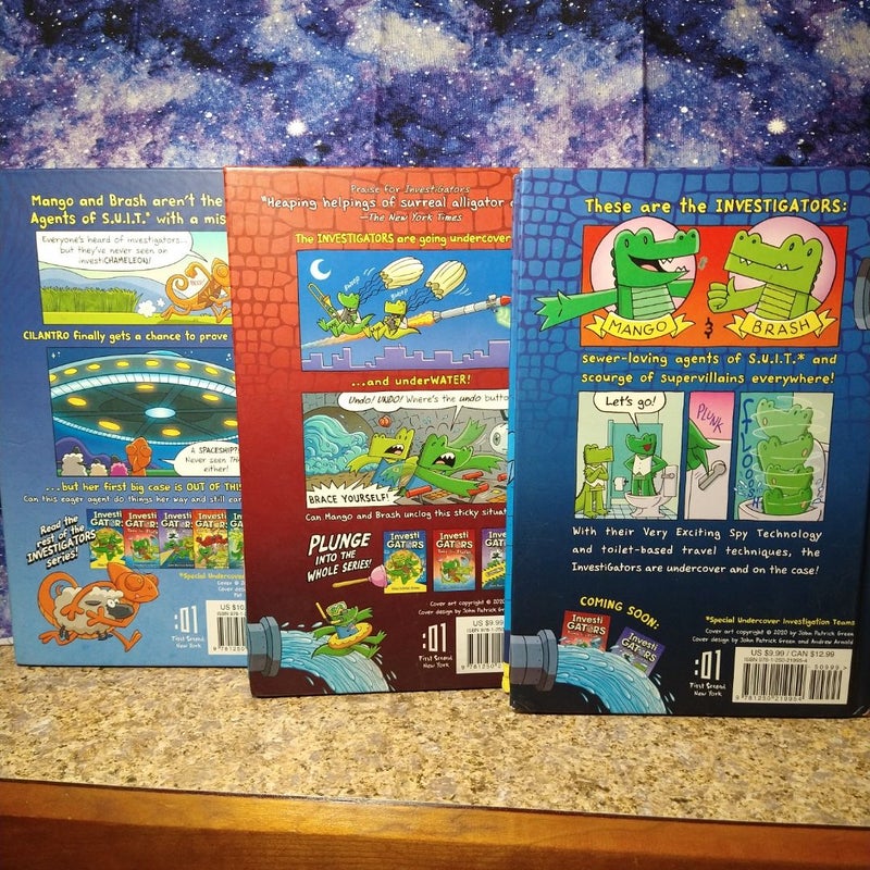 InvestiGators, 3 books 