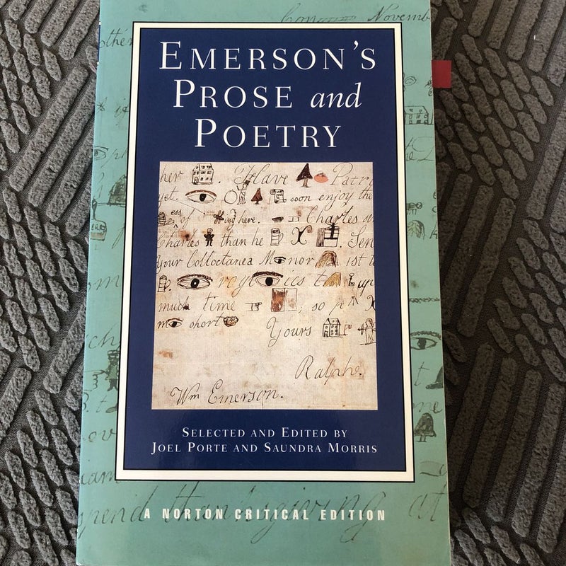 Emerson's Poetry and Prose