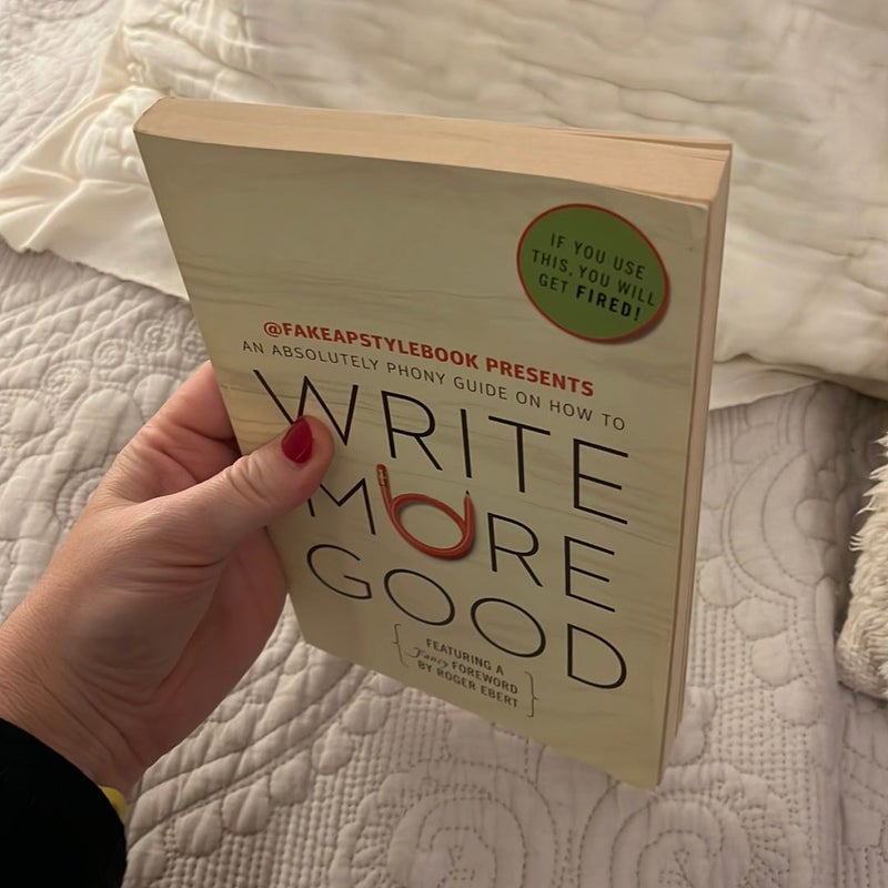 Write More Good