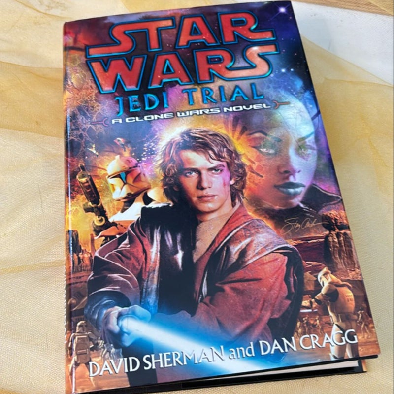 FIRST EDITION Star Wars A Clone Wars Novel: Jedi Trial