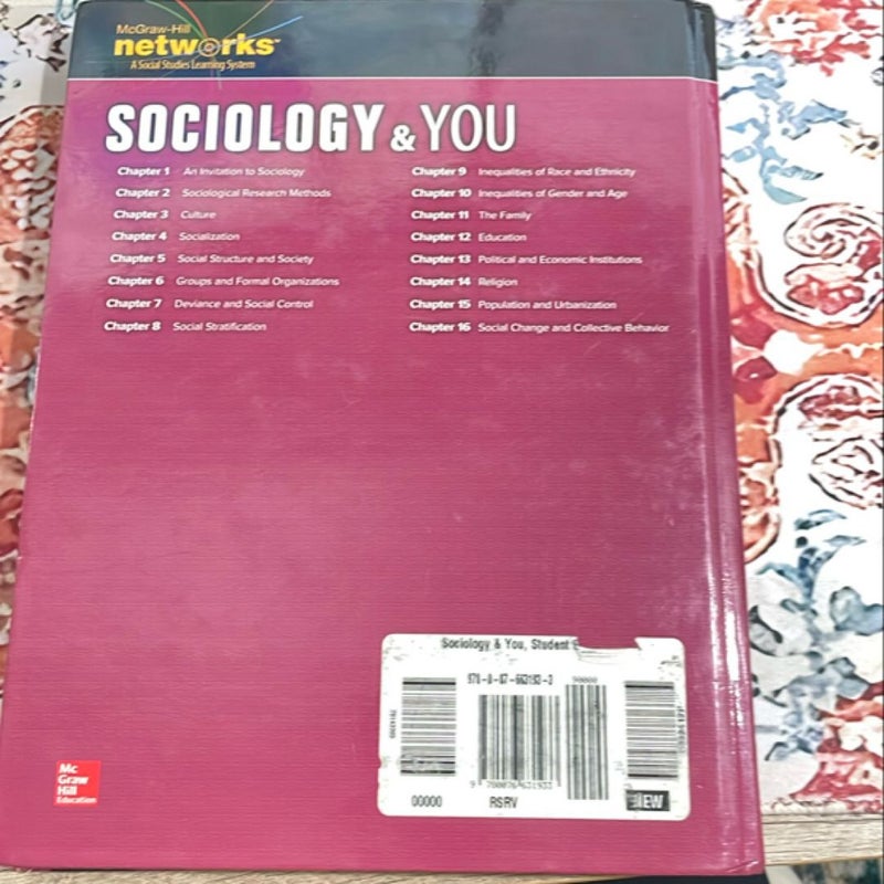 Sociology & You, Student Edition