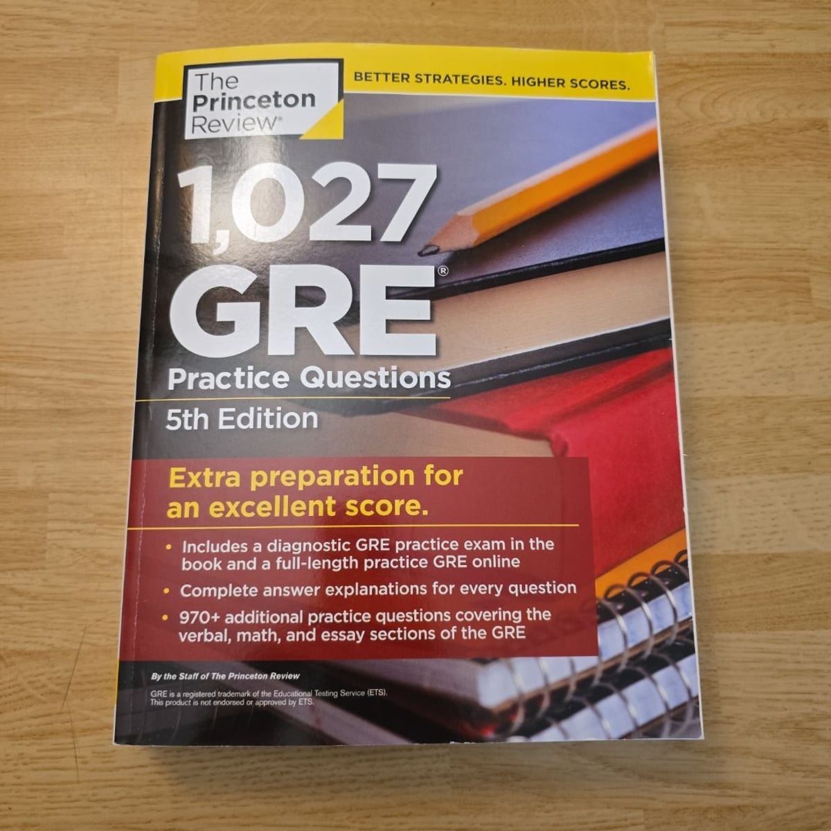 1,027 GRE Practice Questions, 5th Edition by The Princeton The ...
