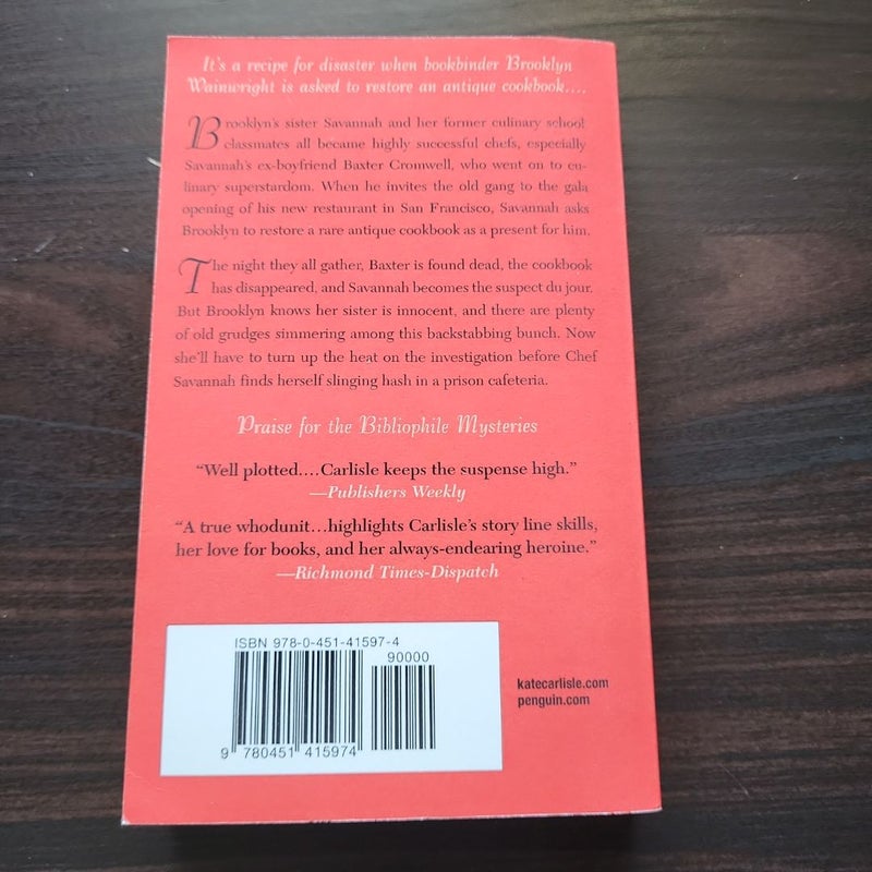A Cookbook Conspiracy