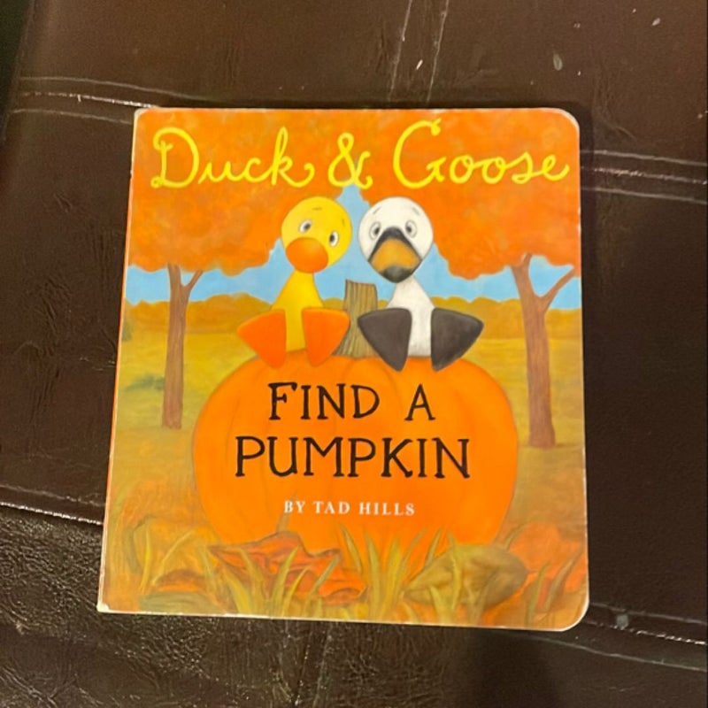 Duck and Goose, Find a Pumpkin (Oversized Board Book)