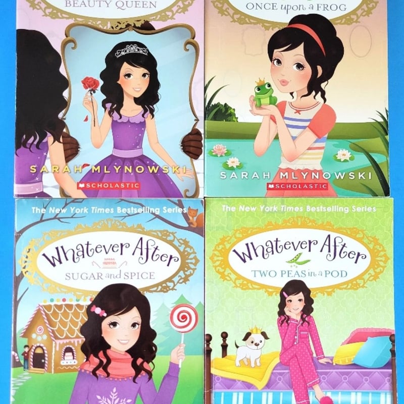 WHATEVER AFTER BOOK SERIES LOT BY SARAH MLYNOWSKI MODERN FAIRY TALES ...