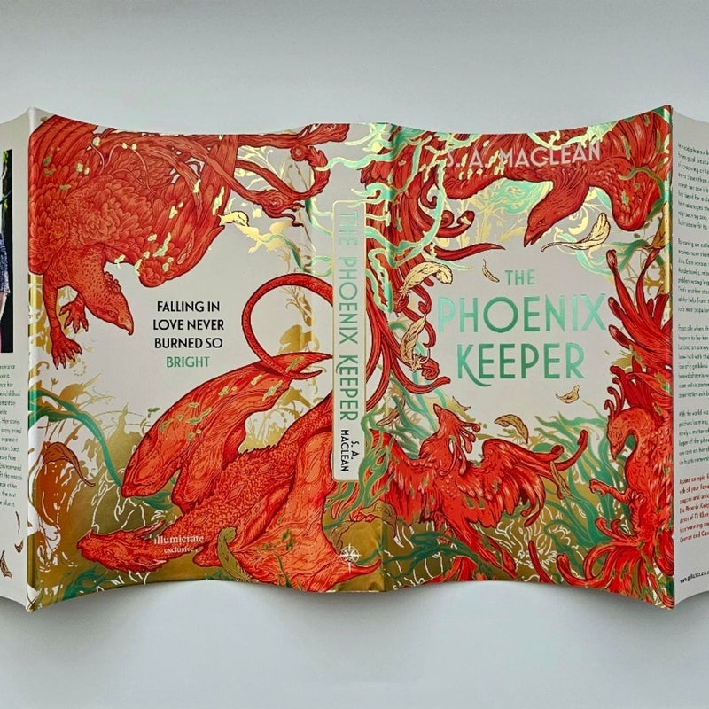 NEW Illumicrate The Phoenix Keeper SIGNED by S.A. Maclean Special Edition