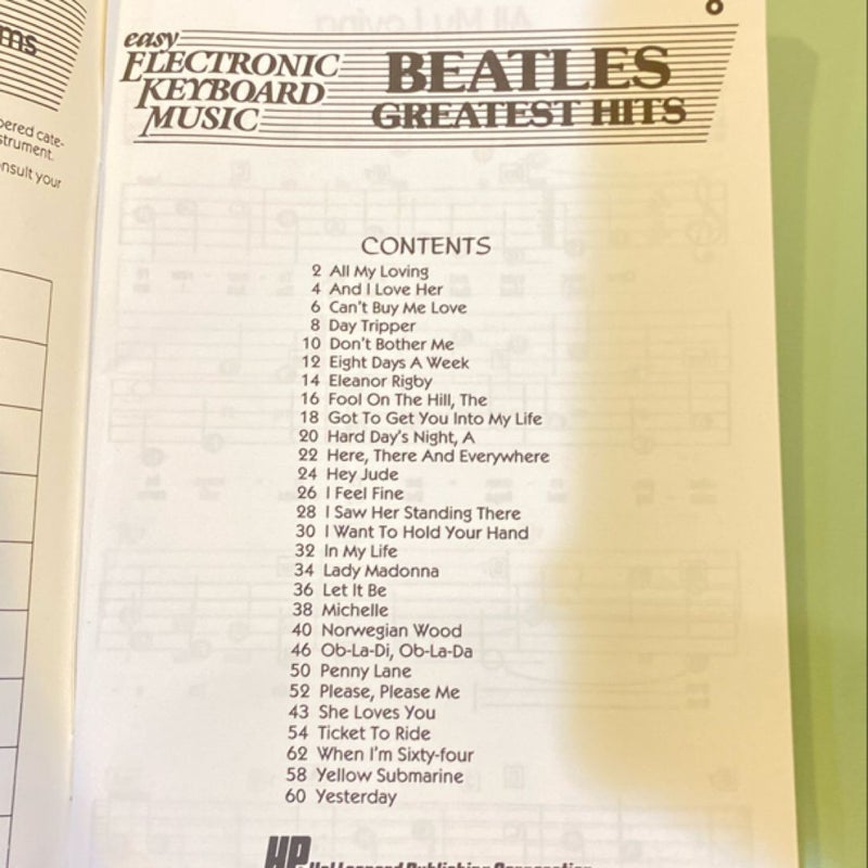 Beatles Greatest Hits