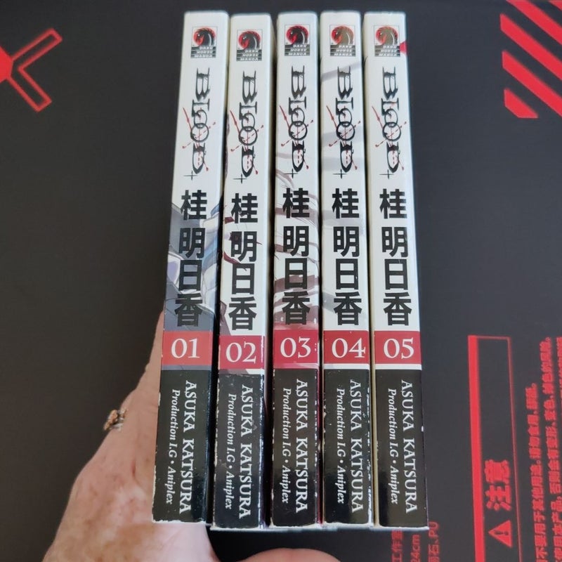 Blood+ English Language Manga Complete Set