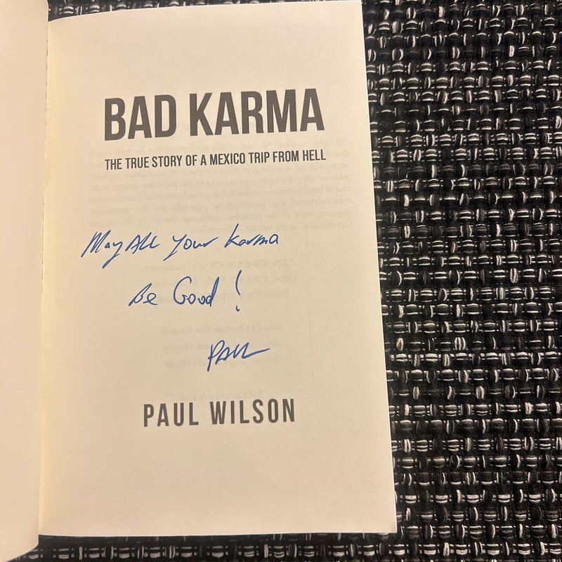 Bad Karma (Signed)