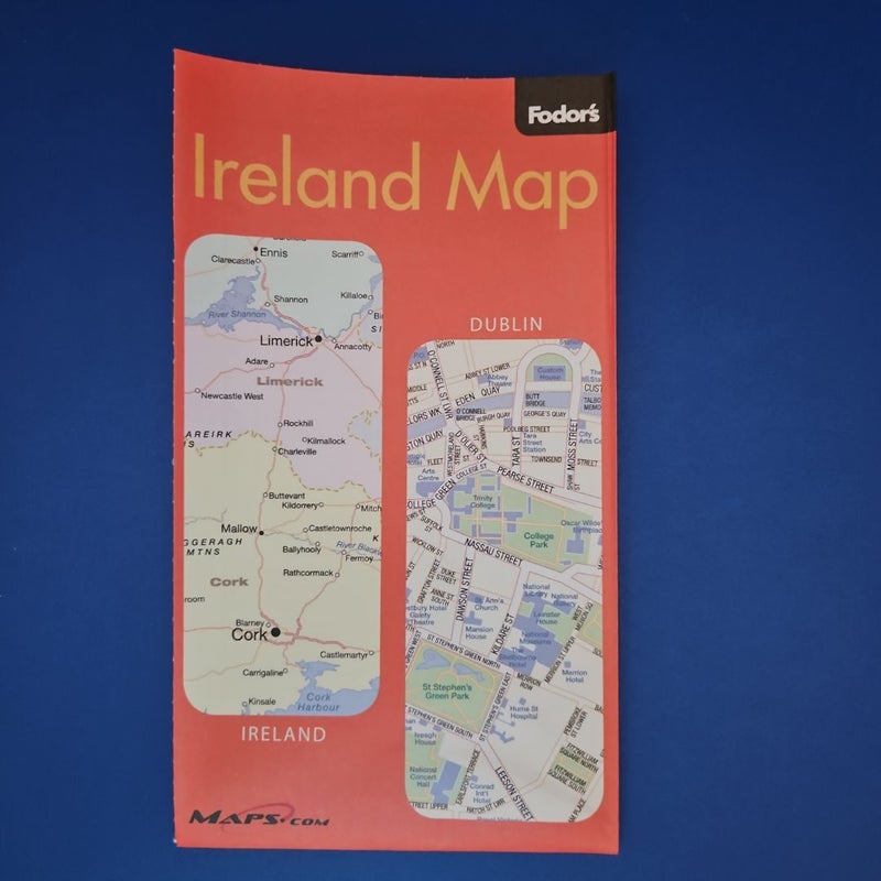 Fodor's IRELAND Map