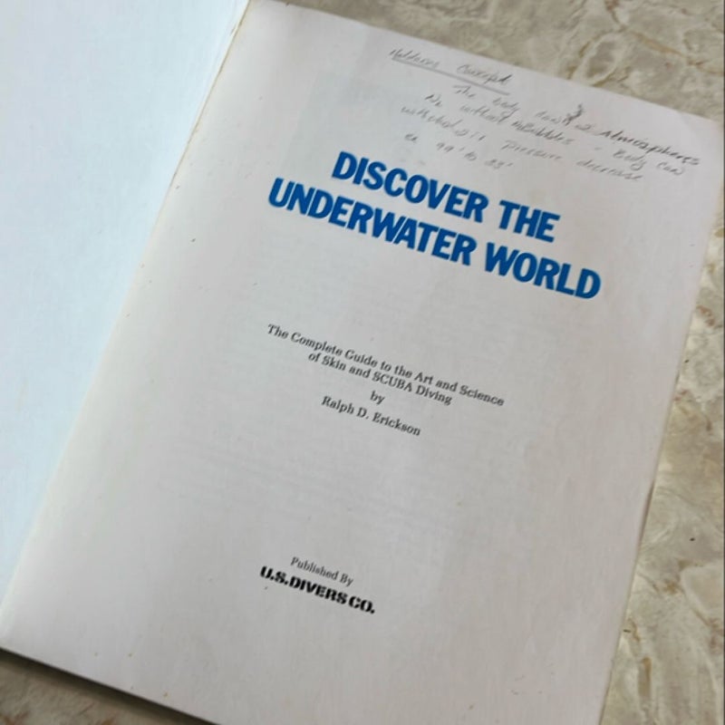 Discover the Underwater World