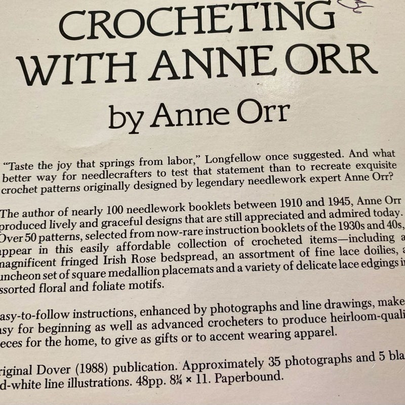 Crocheting with Anne Orr