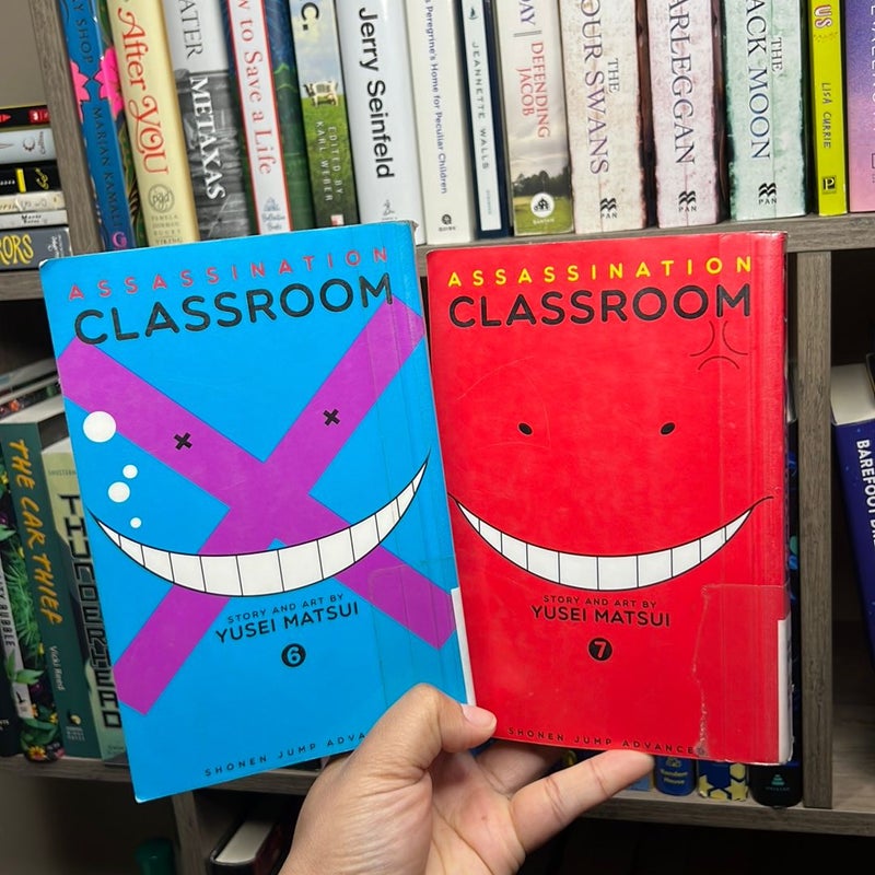 Assassination Classroom, Vol. 6 and Vol. 7