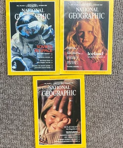 National Geographic Magazine - 1986/1987