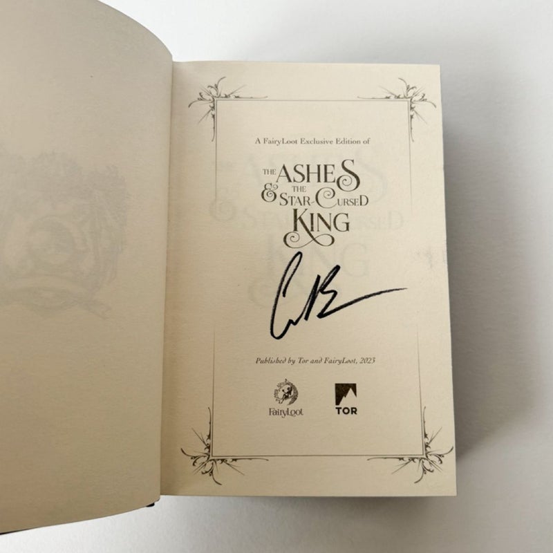 The Serpent and the Wings of Night, The Ashes and the Star-Cursed King Crowns of Nyaxia (SIGNED Fairyloot Exclusive Editions)