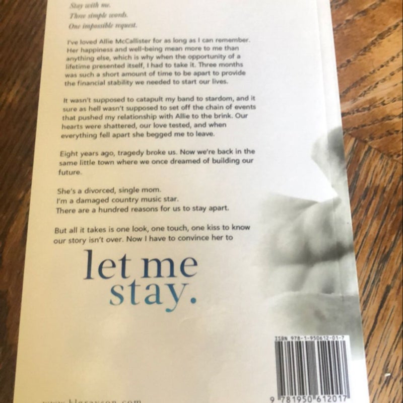 Stay with Me (signed)